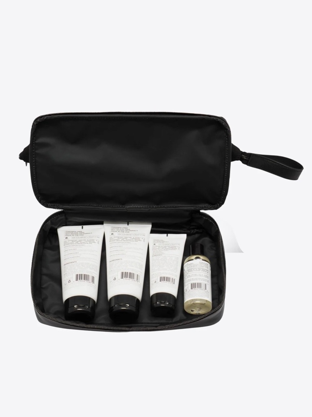 Beis Black Travel Dopp Kit Toiletry Bag - Picture 2 of 8